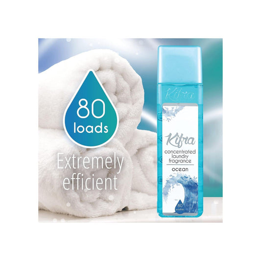 KIFRA OCEAN Concentrated Laundry Fragrance 6.76 Fl Oz 200ml 80 Washing Cycles