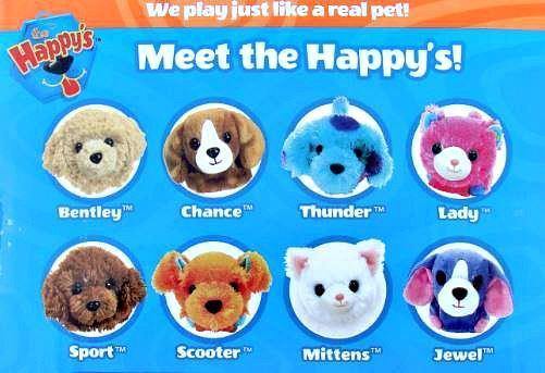 The Happy's Plush Interactive Pet - Mitten - Read Description