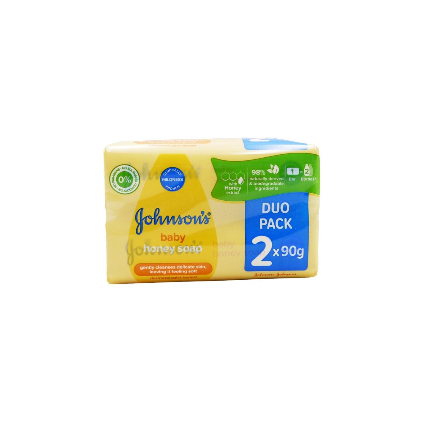 Johnson's Baby Honey Twin Pack Soap 2 x 90 g
