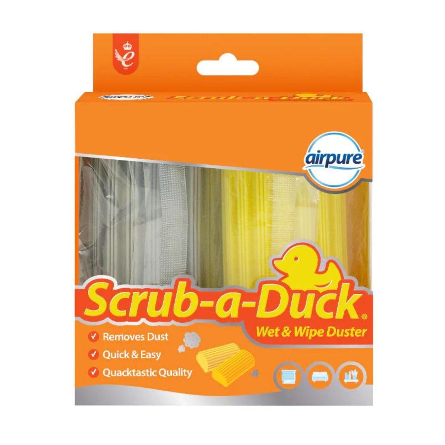 Airpure Scrub-a-Duck Wet & Wipe Duster 2 Pack
