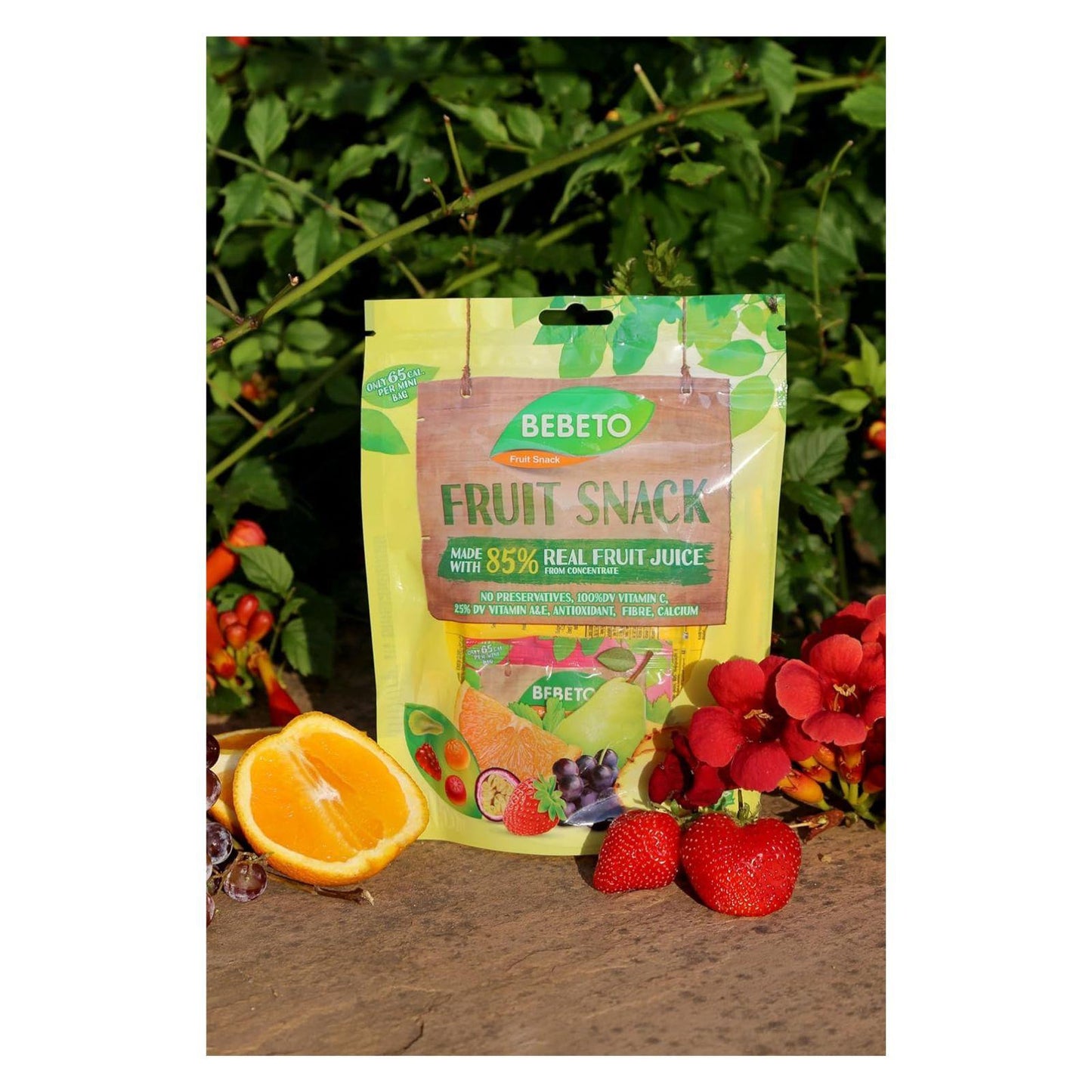 Bebeto Fruit Snacks 7 Pack 105g (Box of 18)