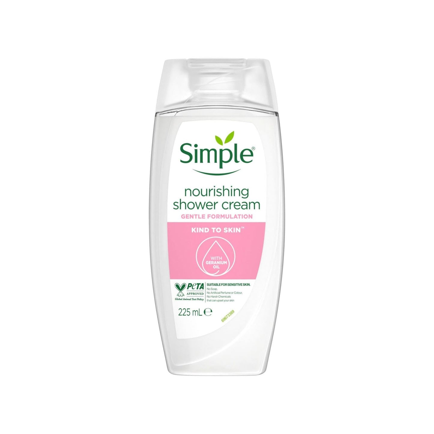 Simple Nourishing Shower Gel 225 ml