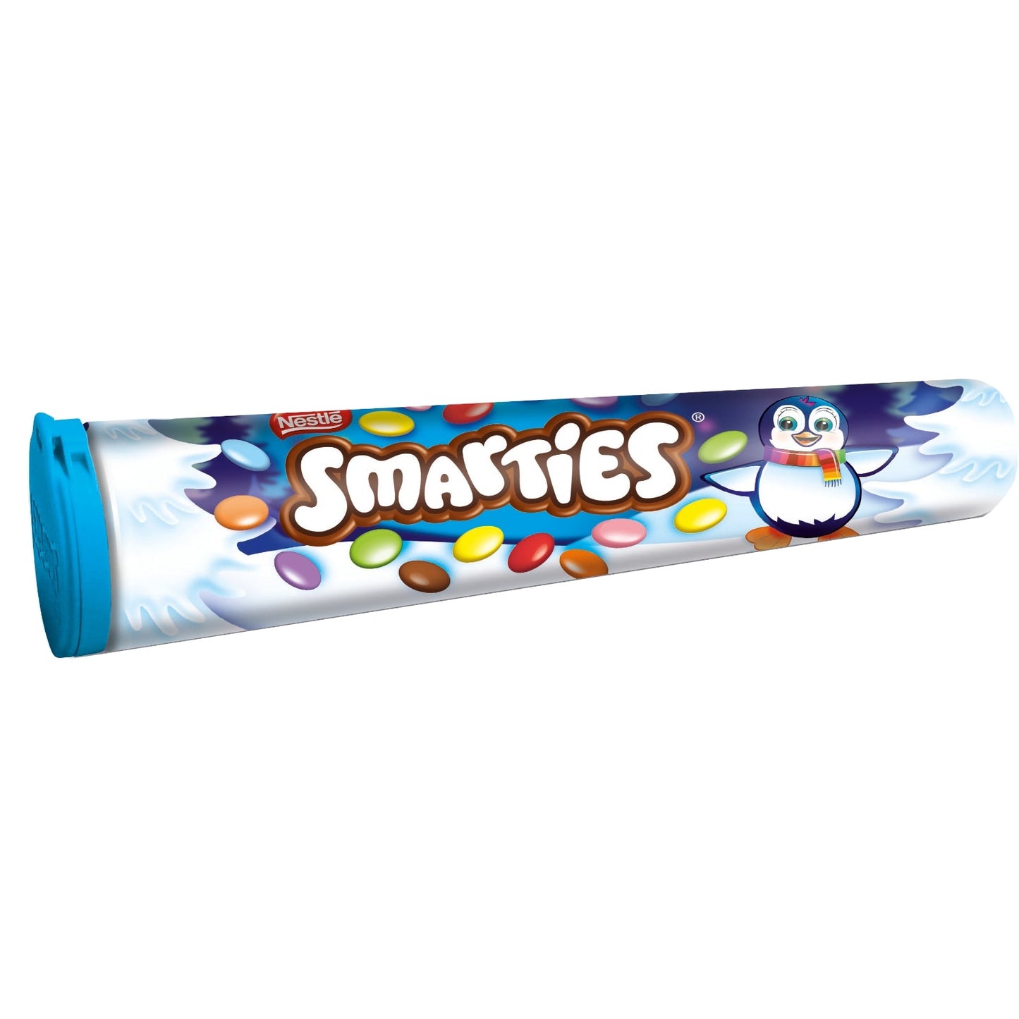 Nestle Smarties Giant Tube Milk Chocolate Treats 120g (Box of 20)
