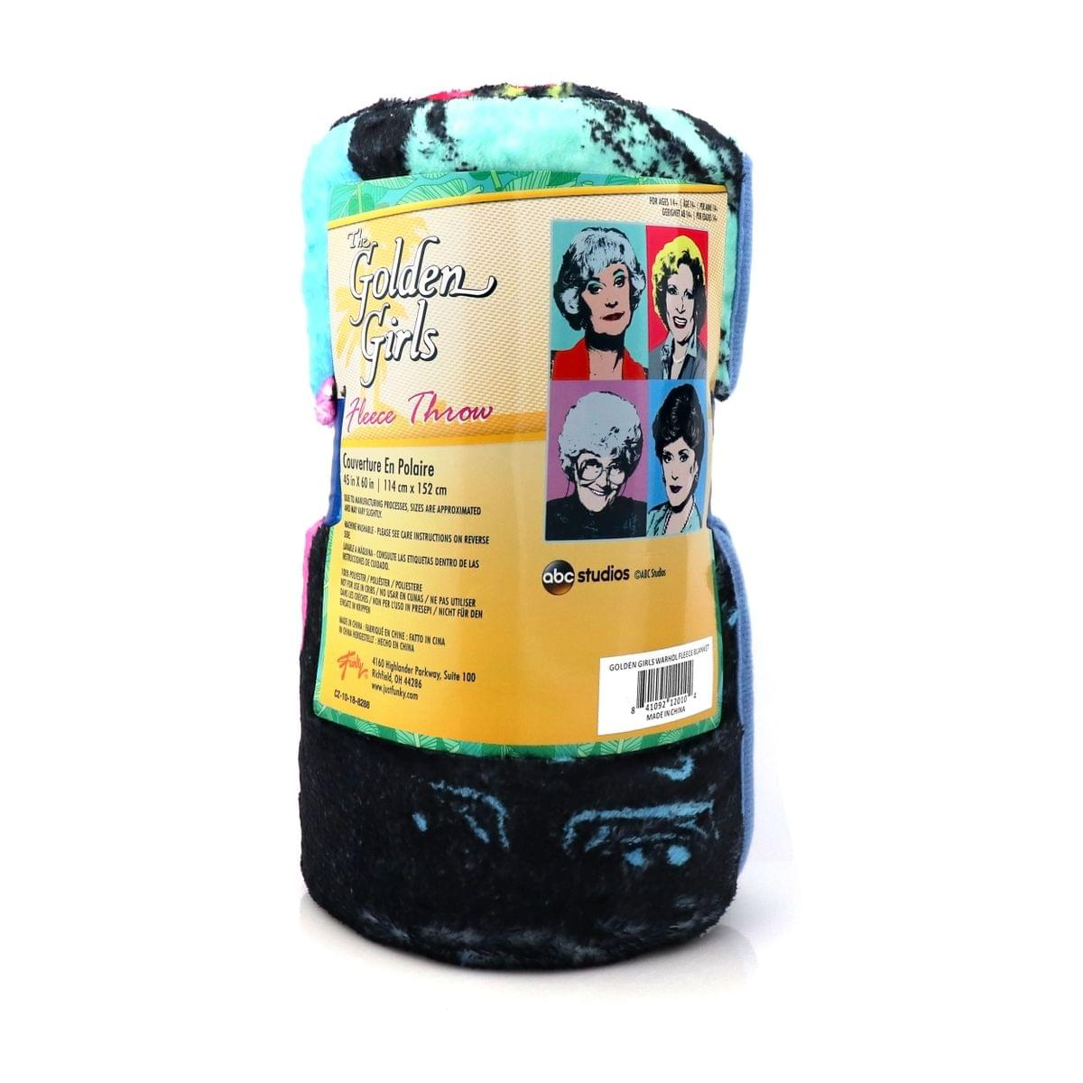 Golden Girls Warhol Fleece Blanket Comforter | 45"x60"