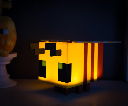 Minecraft Yellow Bee Figural Mood Light | 5 Inches Tall