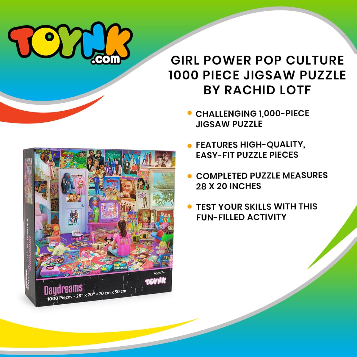 Daydreams Pop Culture 1000-Piece Jigsaw Puzzle By Rachid Lotf