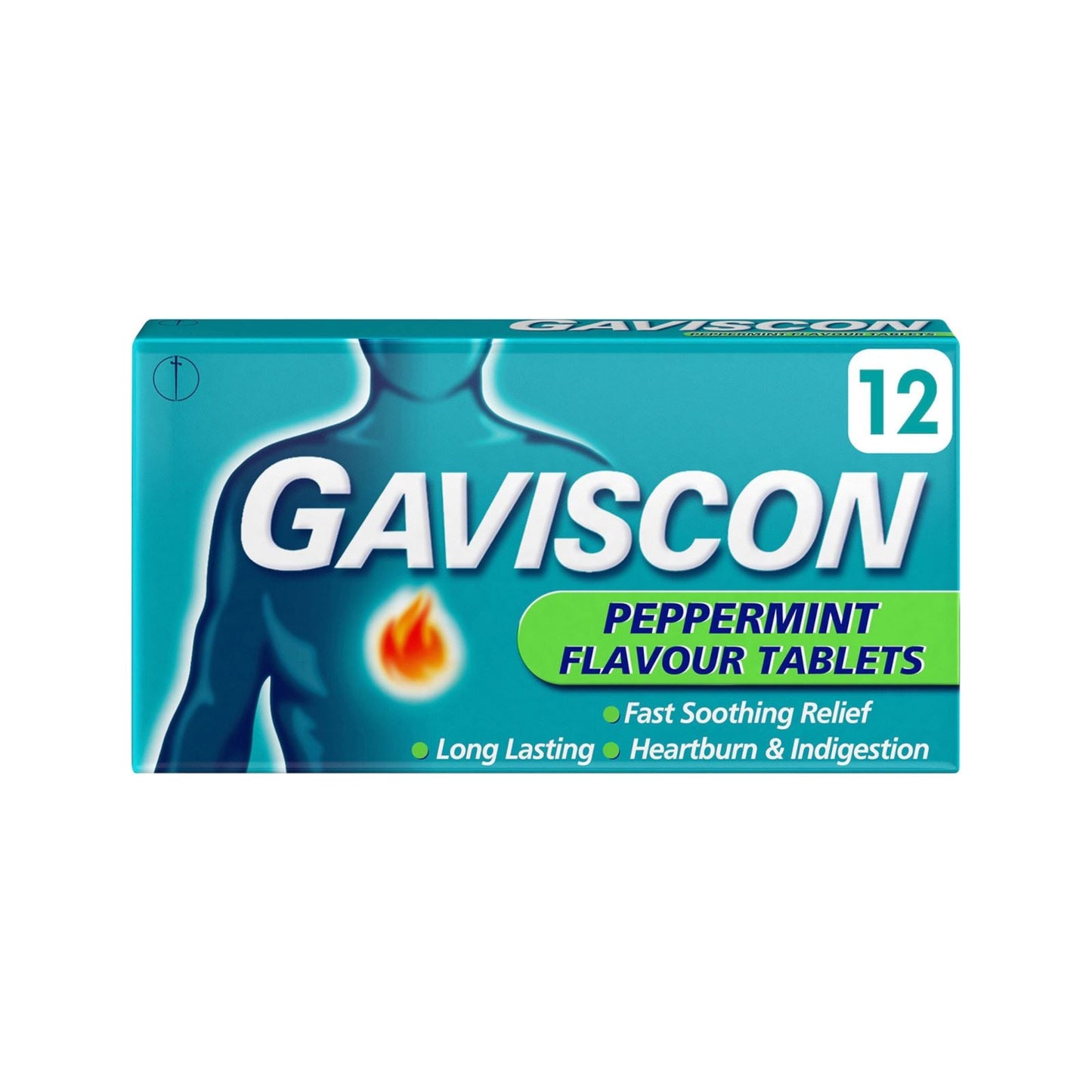 Gaviscon Peppermint Tablets 12's