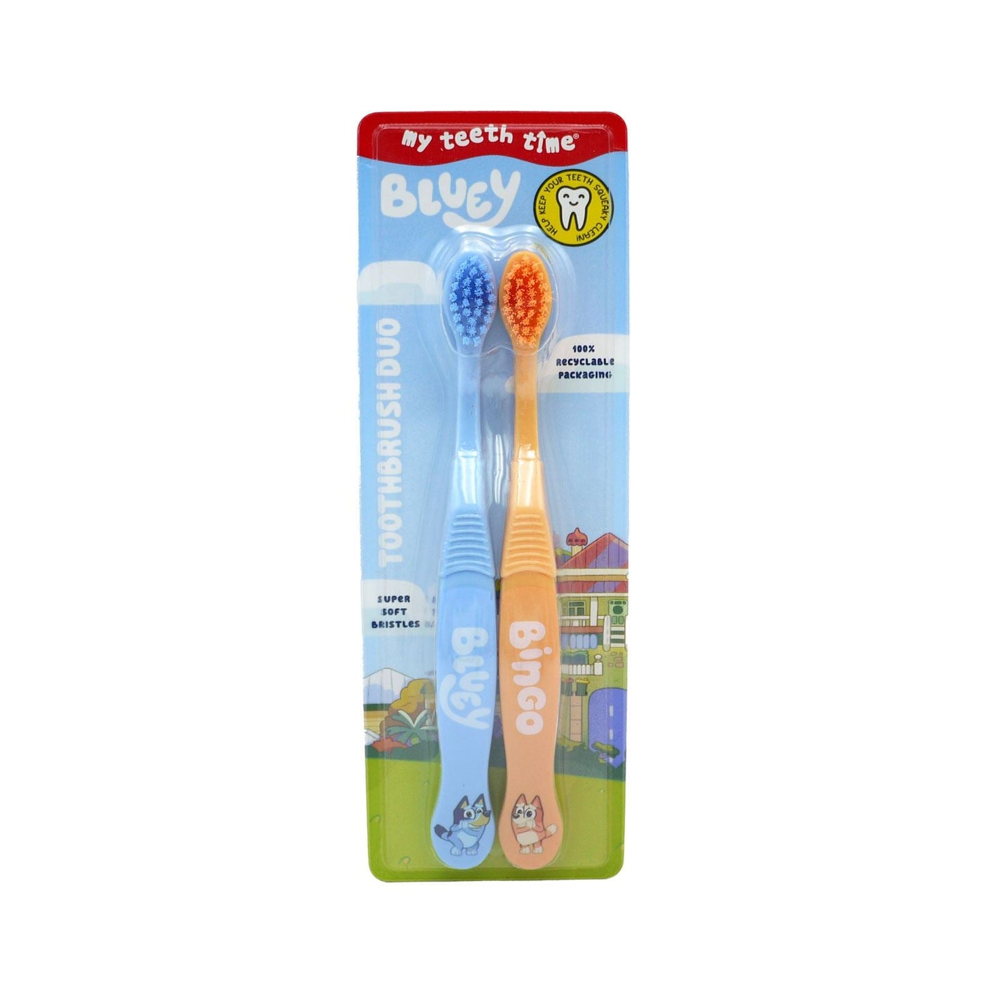 Bluey Toothbrush Twin