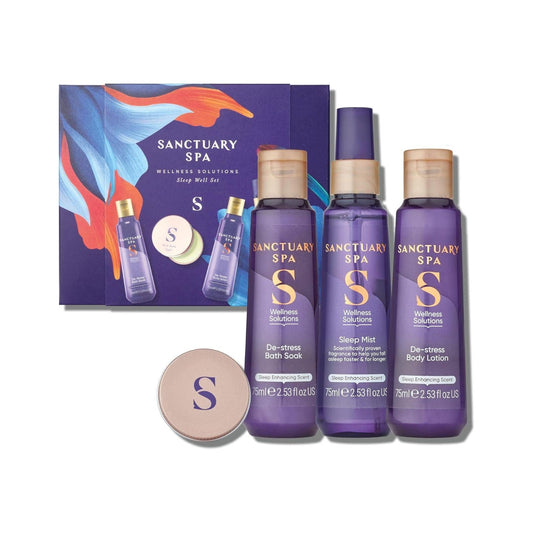 Sanctuary Spa Sleep Well Set, Vegan, Gift For Women, Wellness Gift