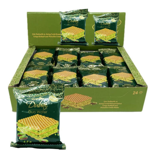 Beyoglu Dubai Duo Pistachio Wafer 36g (Box of 24)