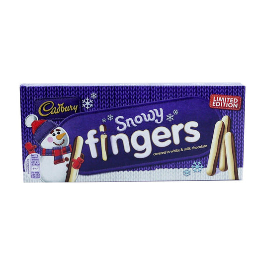 Cadbury Snowy Fingers 115g (Box of 20)