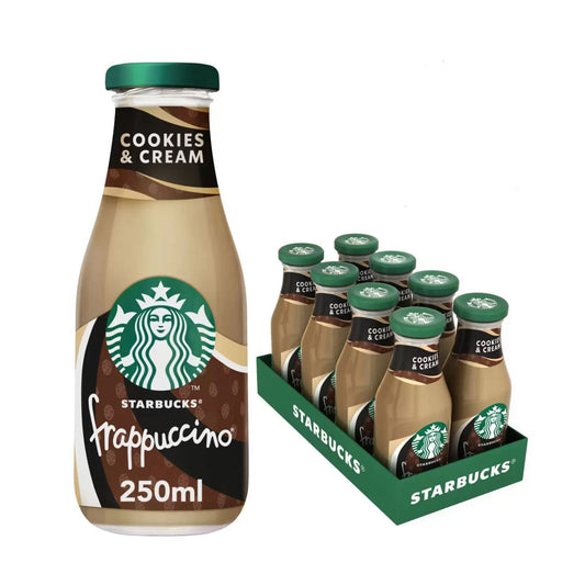 Starbucks Frappuccino Cookies and Cream, 250ml (Box of 8)