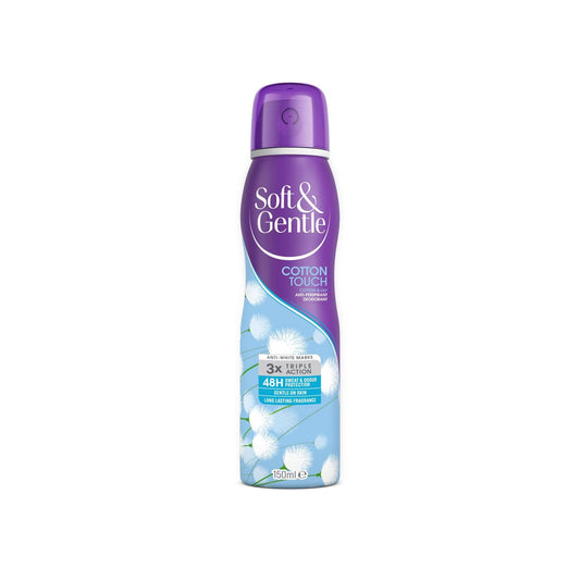 Soft & Gentle Anti-Perspirant Deodorant Cotton Touch 150ml