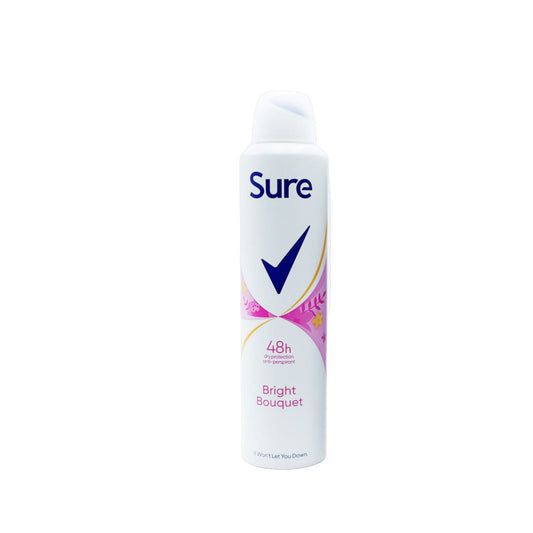 Sure Bright Bouquet Antiperspirant deodorant For Woman 250 ml
