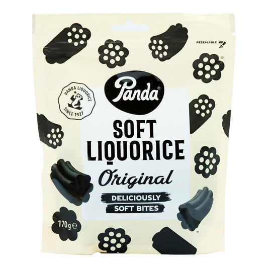 Panda Soft Liquorice Original 170g (Box of 18)