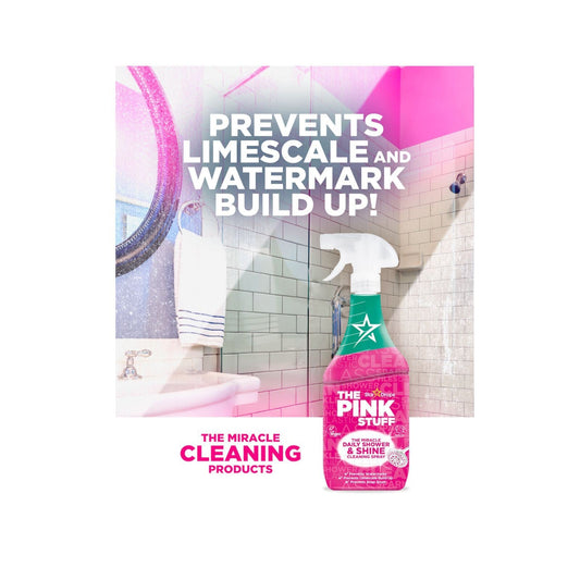 The Pink Stuff Daily Shower & Shine Cleaning Spray 850ml