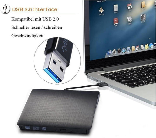 USB 3.0 external DVD burner external optical DVD CD drive writer