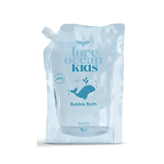 Love Ocean Kids Bubble Bath, Refillable Pouch 1 Litre