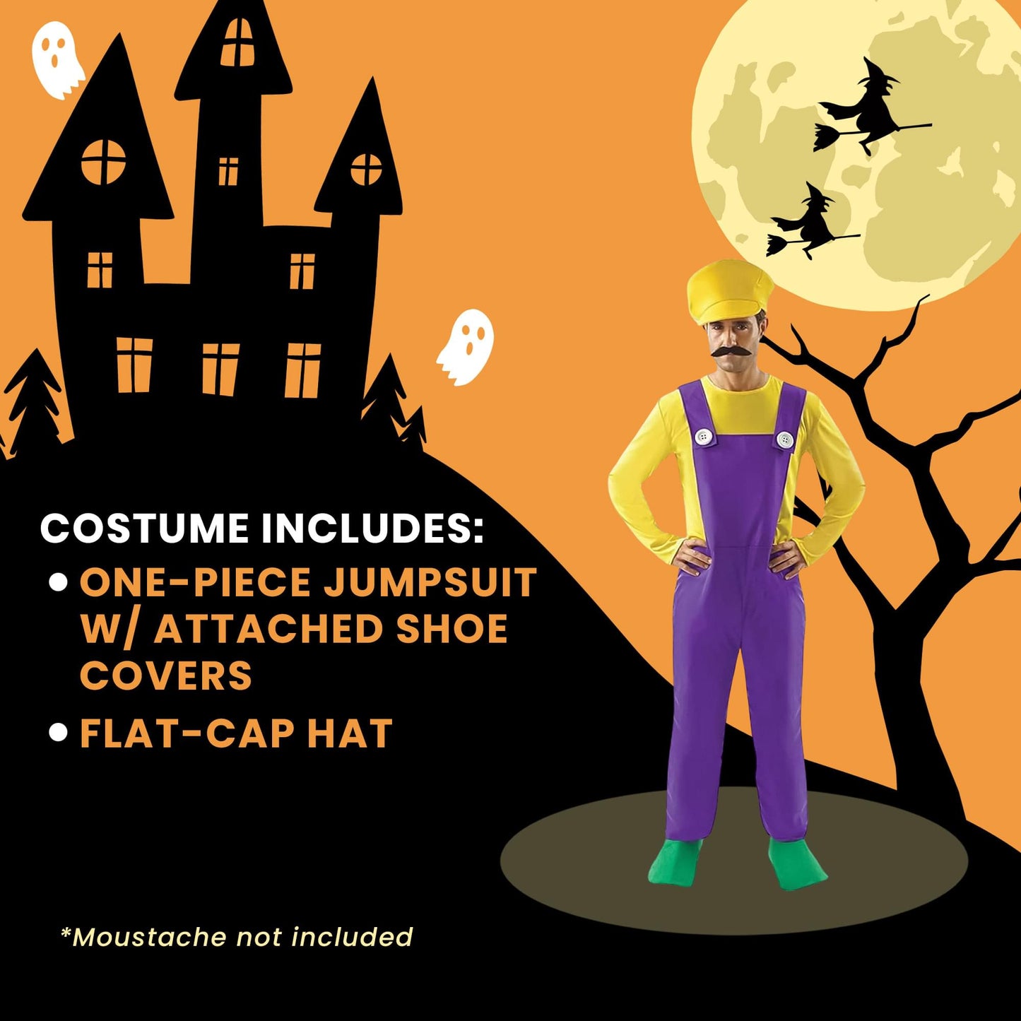 Bad Plumber Men's Costume