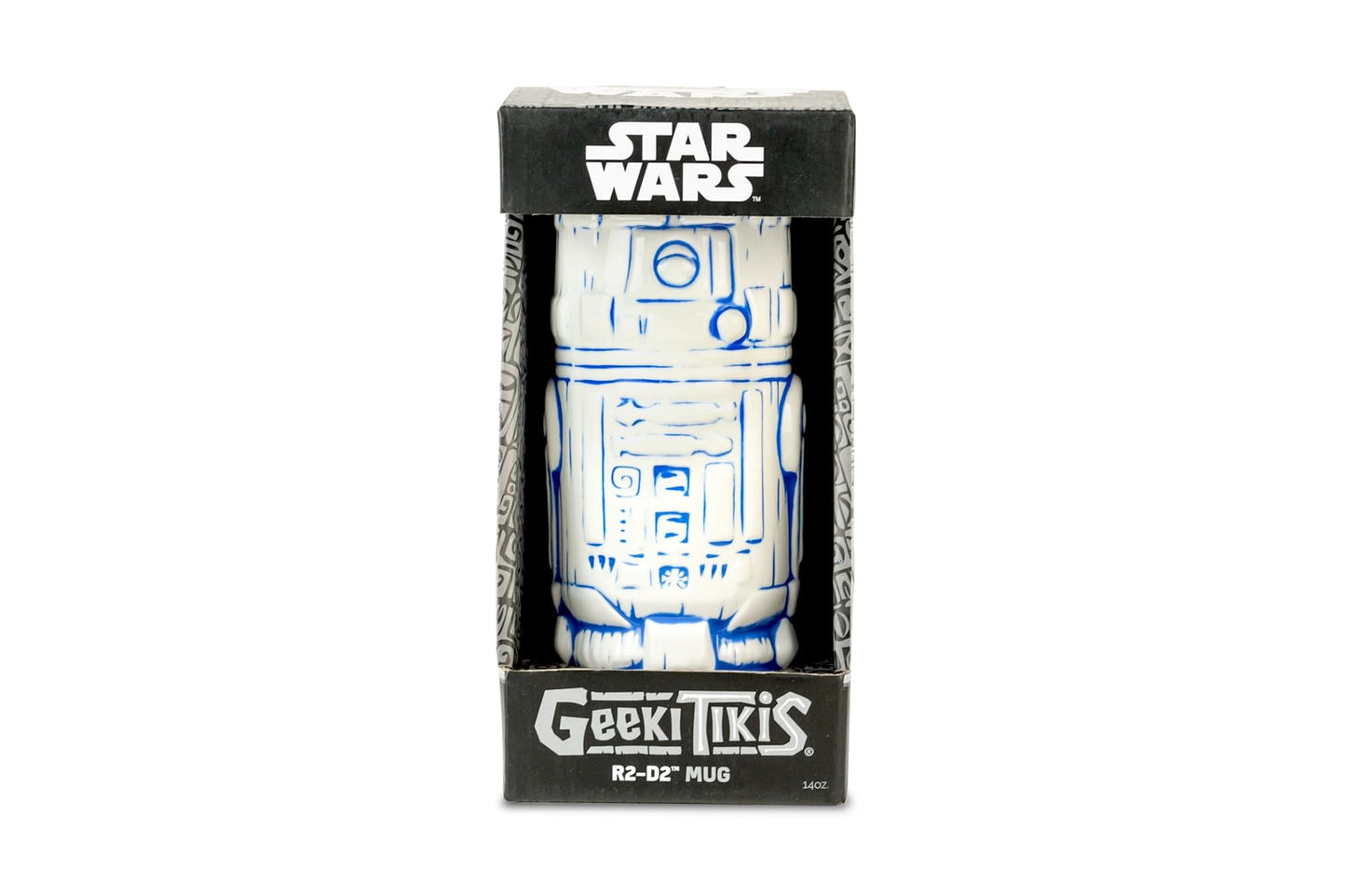 Geeki Tikis Star Wars R2-D2 Mug | Ceramic Tiki Style Cup | Holds 14 Ounces