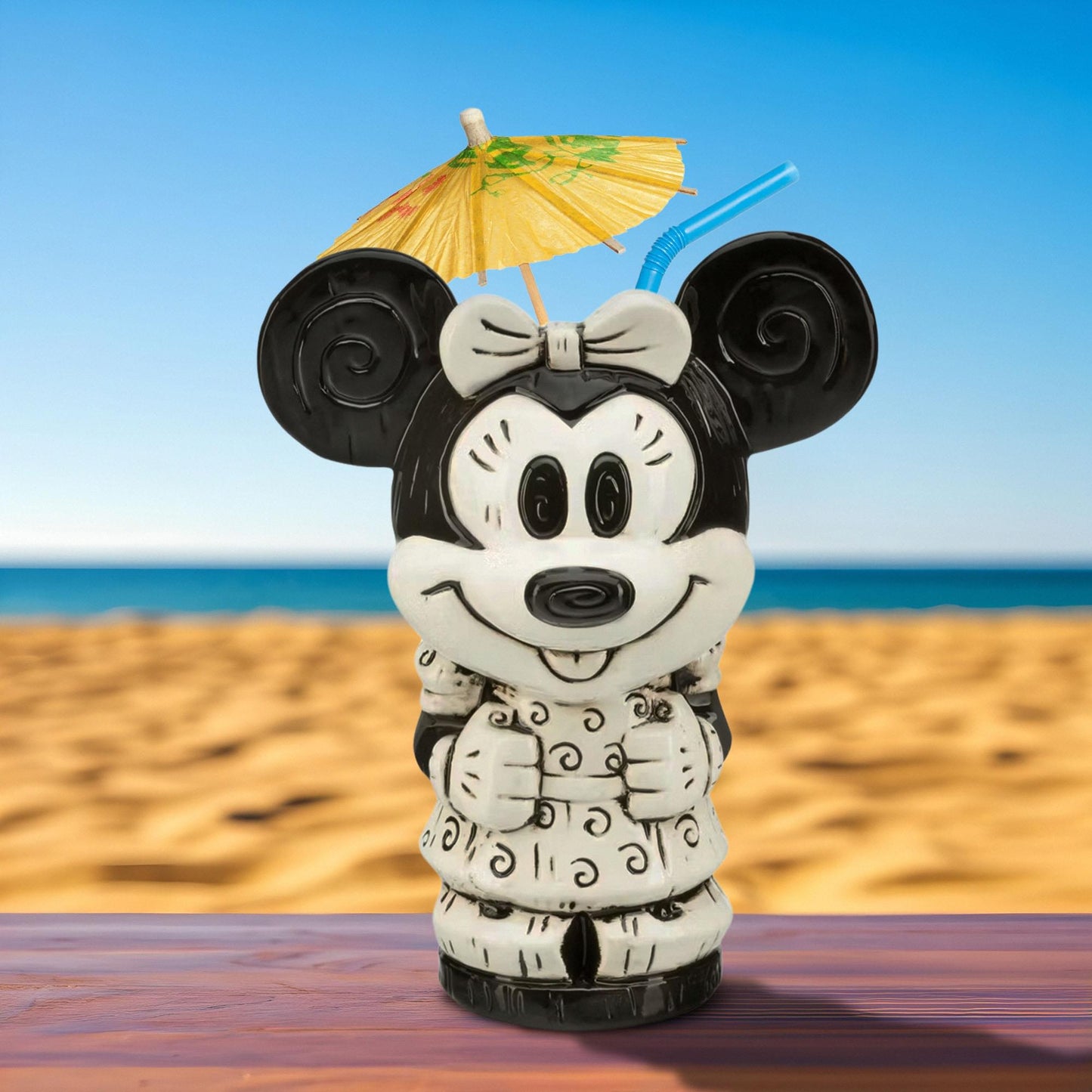 Geeki Tikis Disney Minnie Mouse Ceramic Mug | Holds 16 Ounces