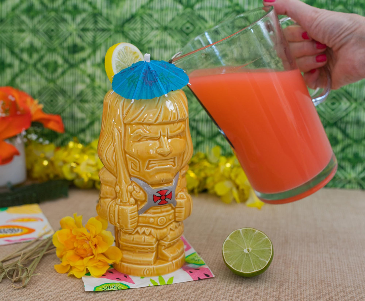 Geeki Tikis Masters of the Universe He-Man Ceramic Mug | Holds 20 Ounces