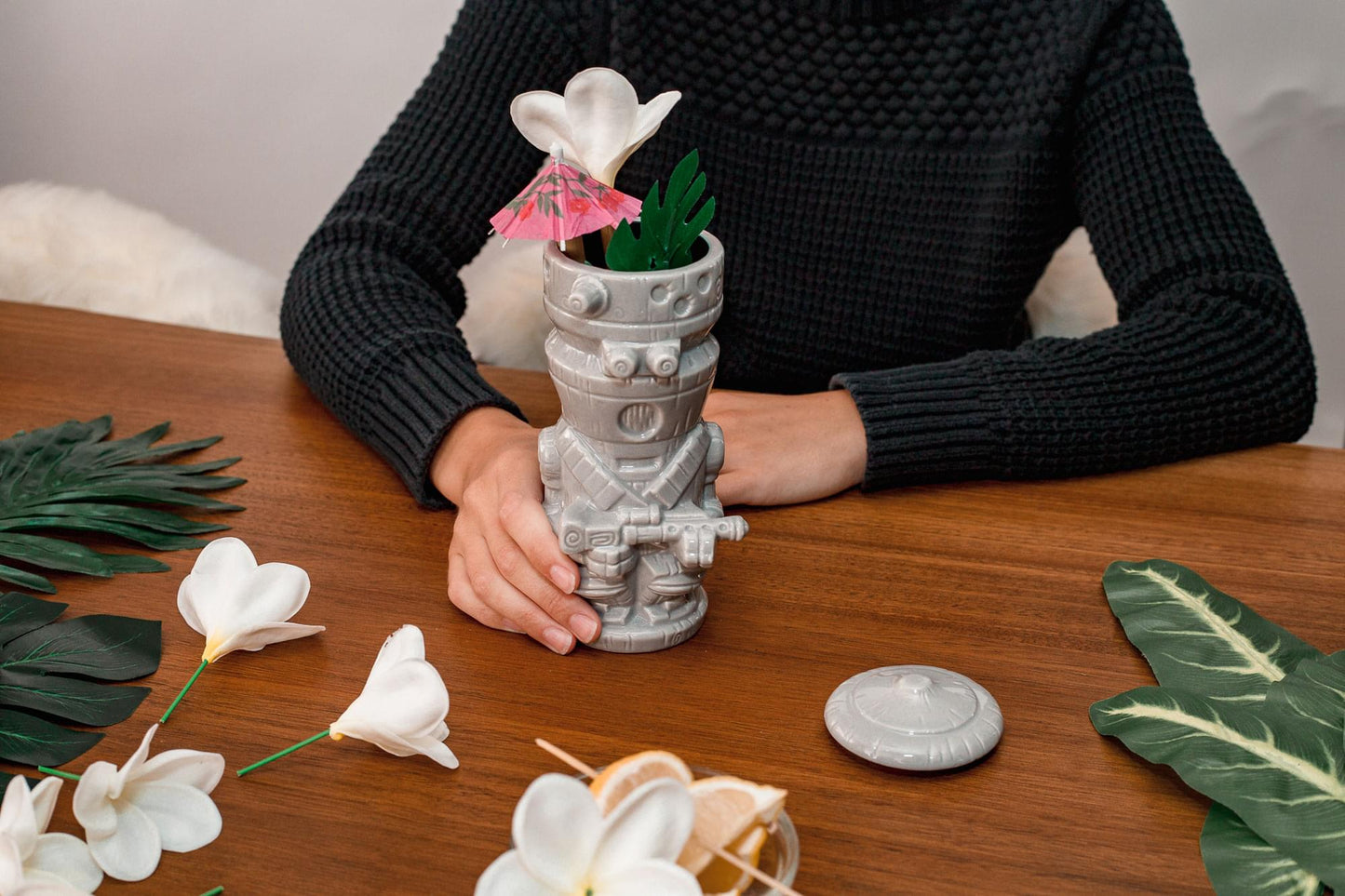 Geeki Tikis Star Wars The Mandalorian IG-11 Mug | Ceramic Tiki Cup | 18 Ounces