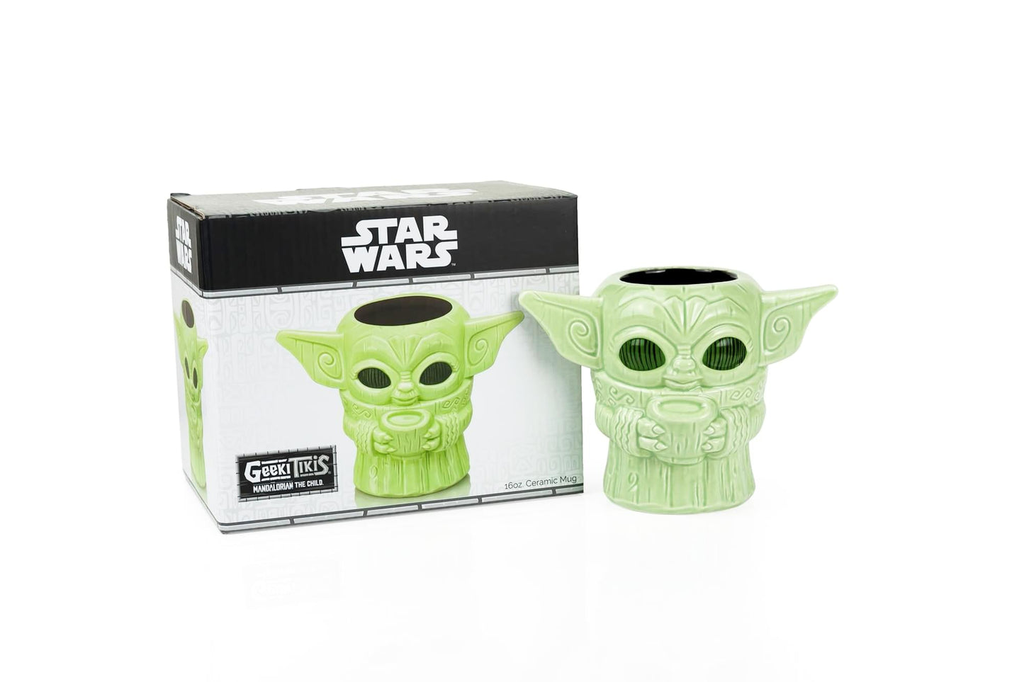 Geeki Tikis Star Wars: The Mandalorian The Child "Baby Yoda" Mug | 16 Ounces