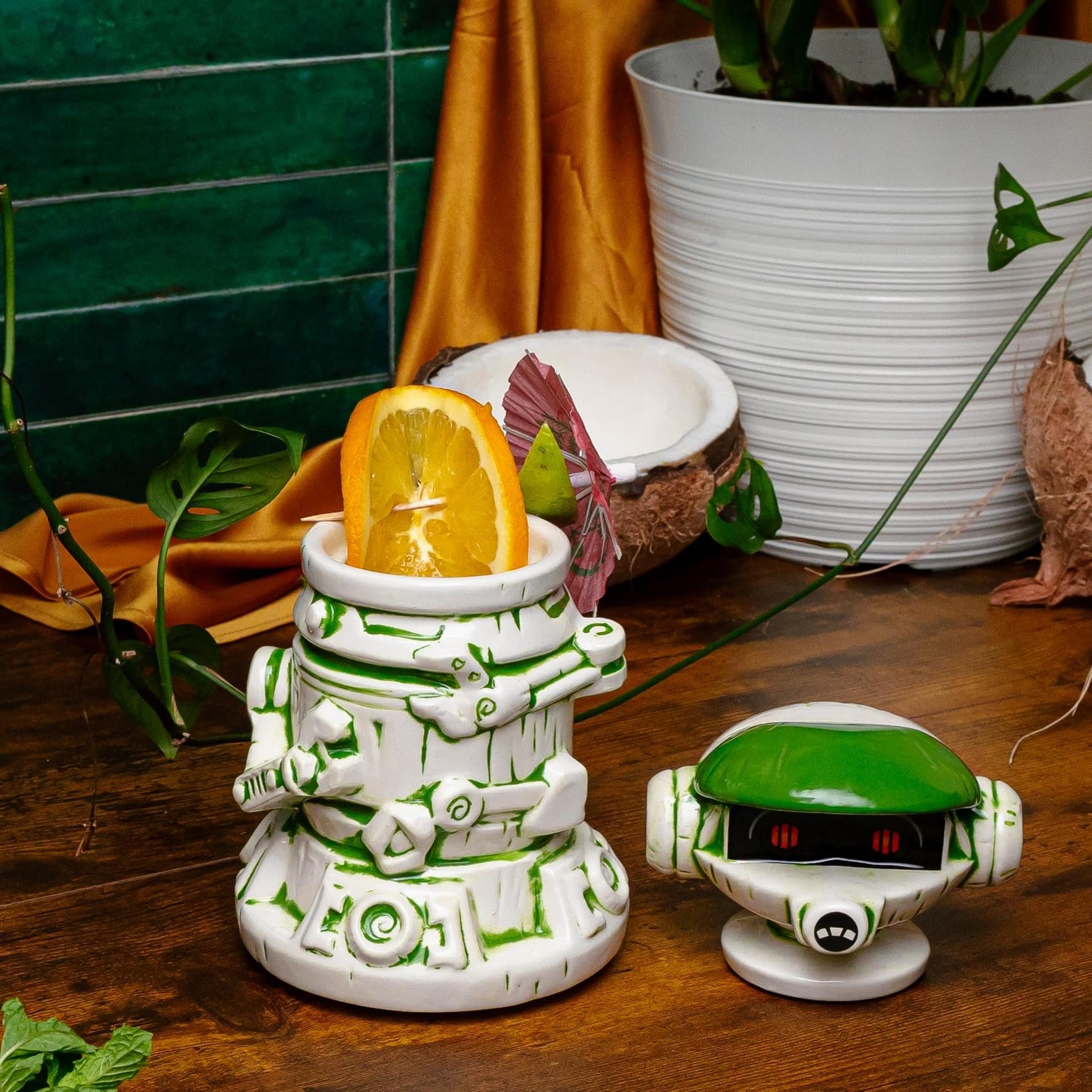 Geeki Tikis Star Wars: The Book Of Boba Fett R-3X Ceramic Mug | Holds 15 Ounces