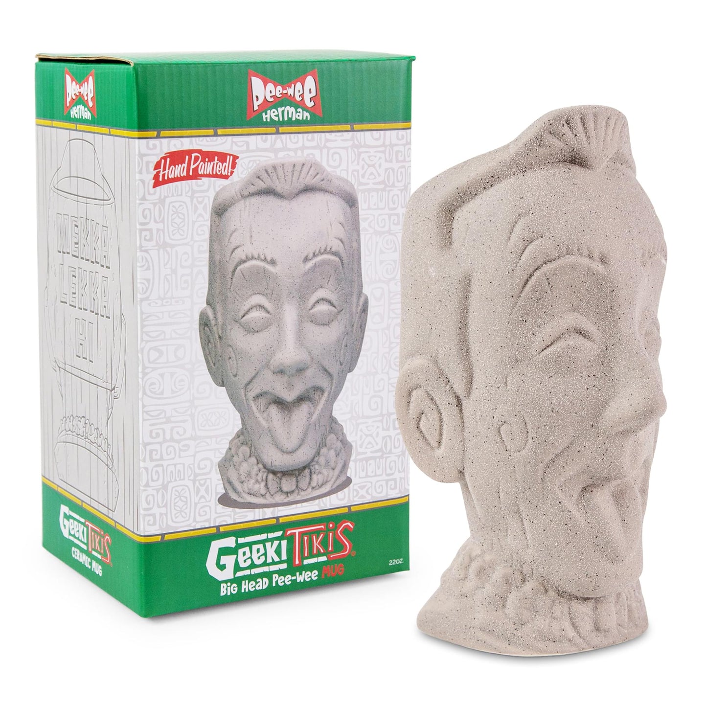Geeki Tikis Pee-Wee Herman Big Head Ceramic Mug | Holds 22 Ounces