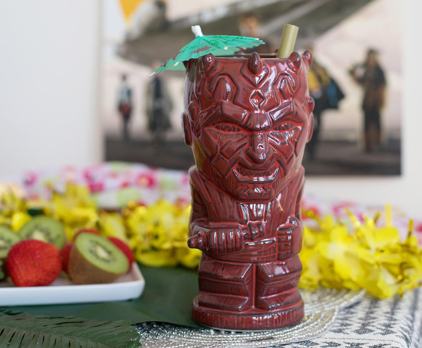 Geeki Tikis Star Wars Darth Maul Ceramic Mug | Holds 16 Ounces