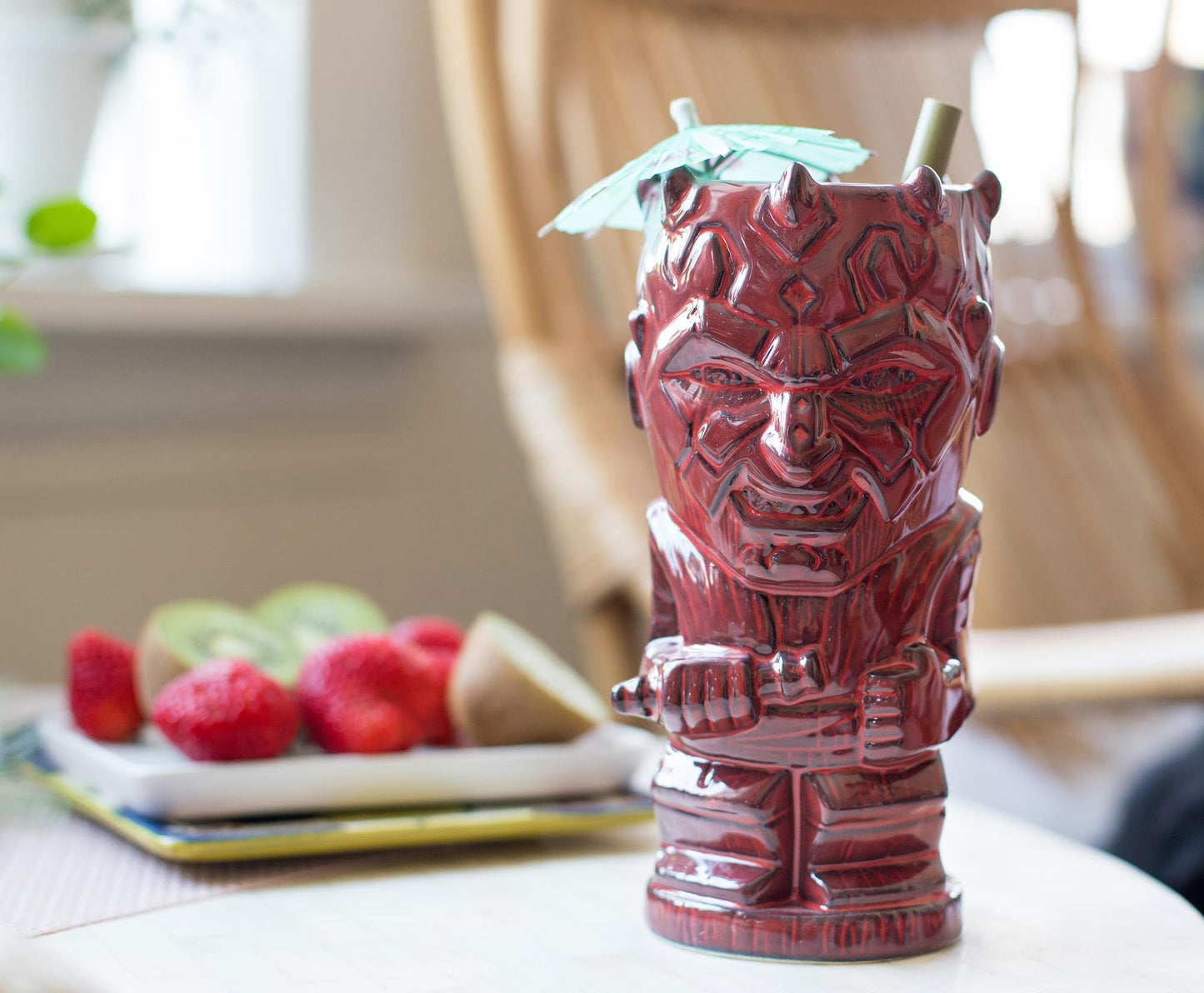 Geeki Tikis Star Wars Darth Maul Ceramic Mug | Holds 16 Ounces