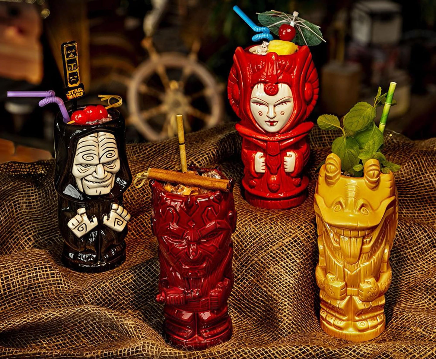 Geeki Tikis Star Wars Emperor Palpatine Ceramic Mug | Holds 18 Ounces