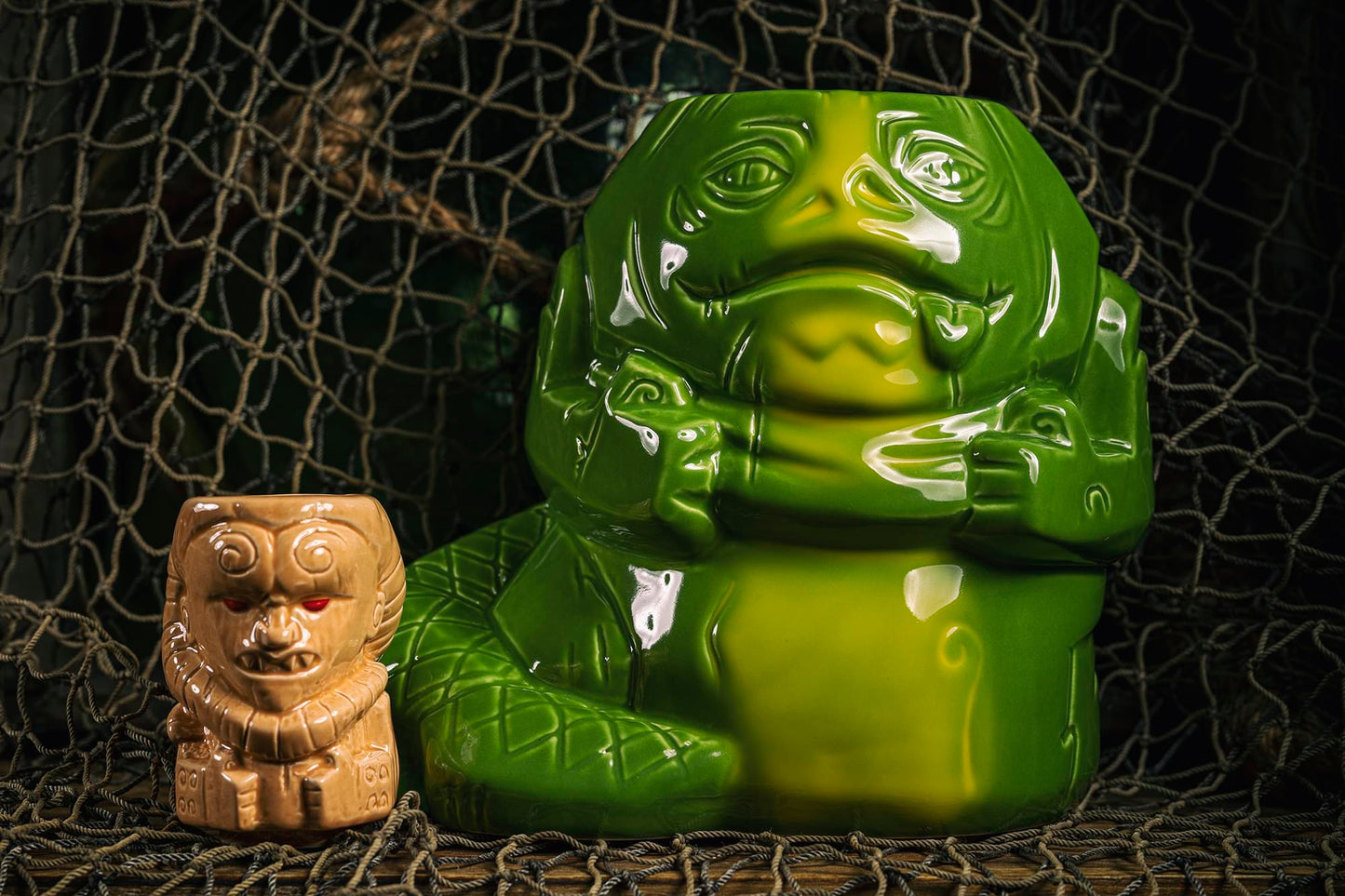 Geeki Tikis Star Wars Jabba The Hutt & Bib Fortuna Collectible Mugs | Set Of 2