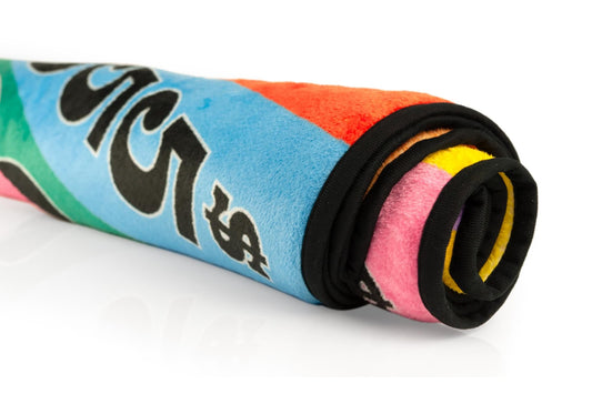 Wheel Of Fortune Game Show Spin Wheel Fleece Throw Blanket | Measures 59 Inches