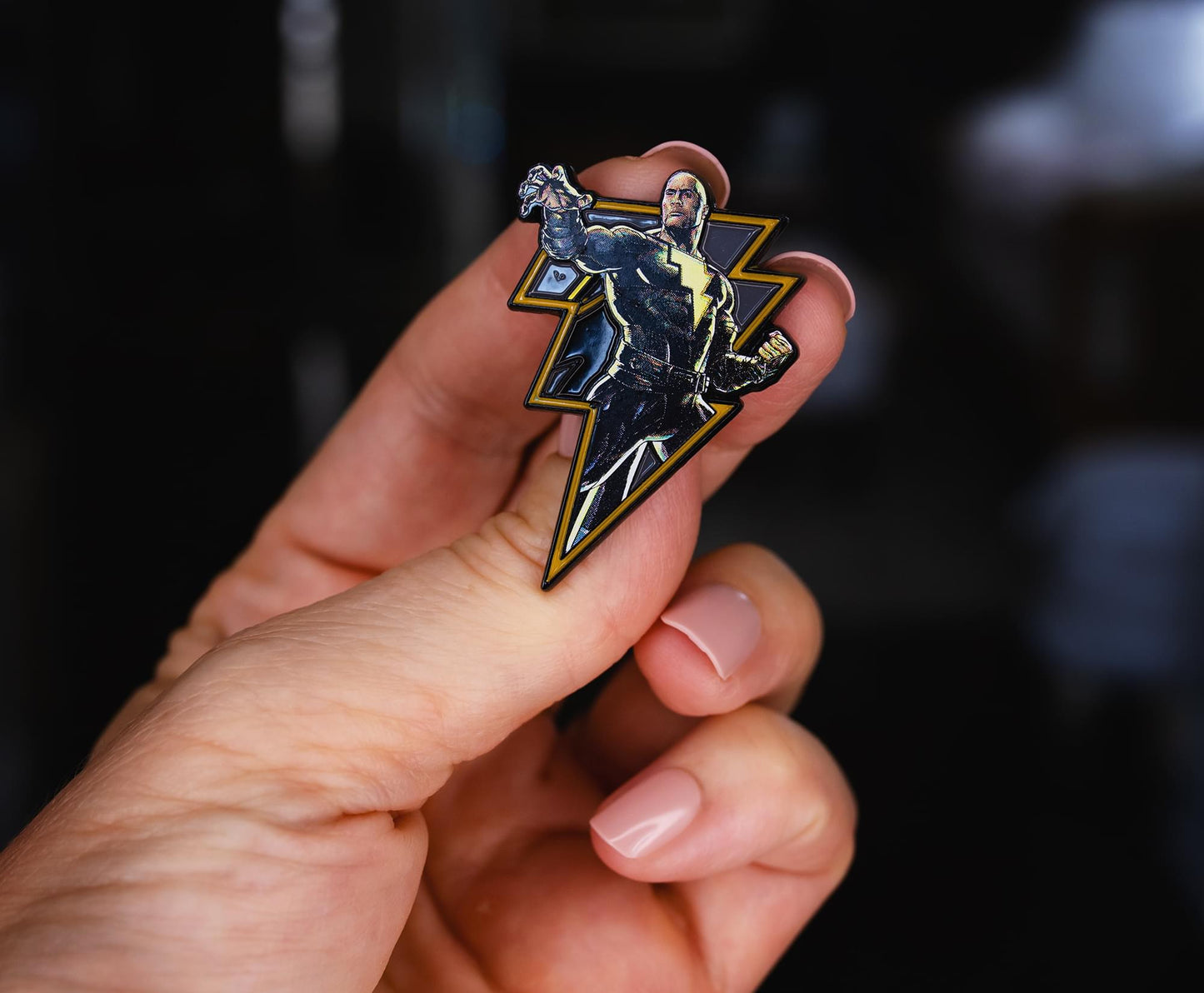 DC Comics Black Adam Limited Edition Enamel Pin | Toynk Exclusive