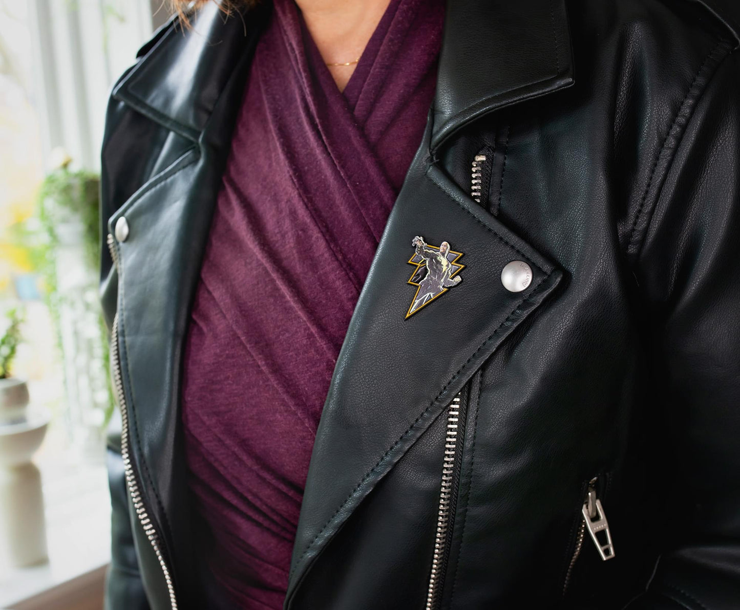 DC Comics Black Adam Limited Edition Enamel Pin | Toynk Exclusive