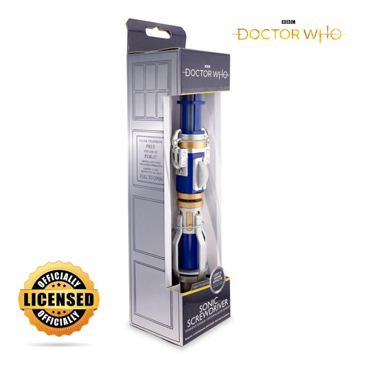 Doctor Who 12th Doctor Electronic Sonic Screwdriver Prop | Toynk Exclusive