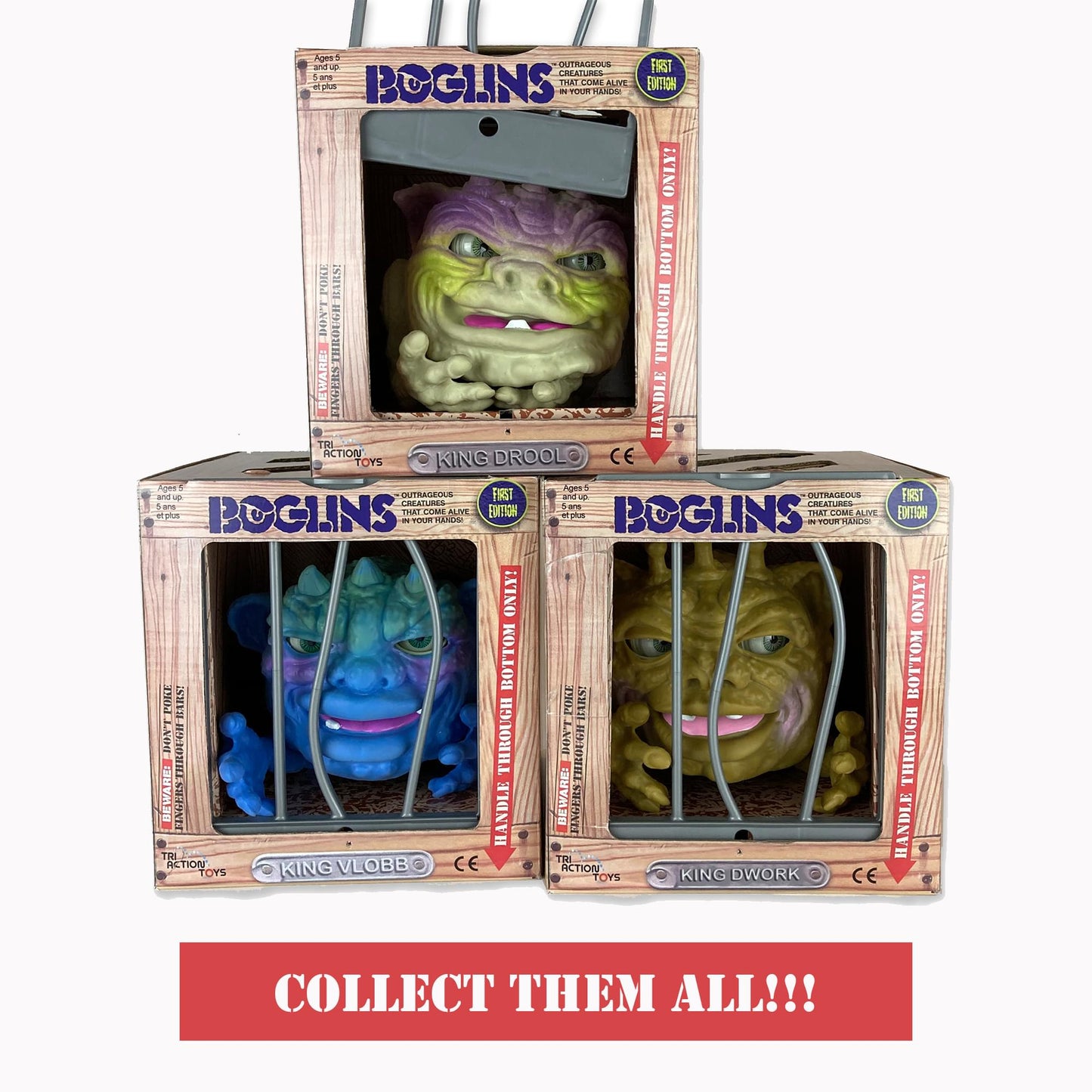Boglins 8-Inch Foam Monster Puppet | King Dwork
