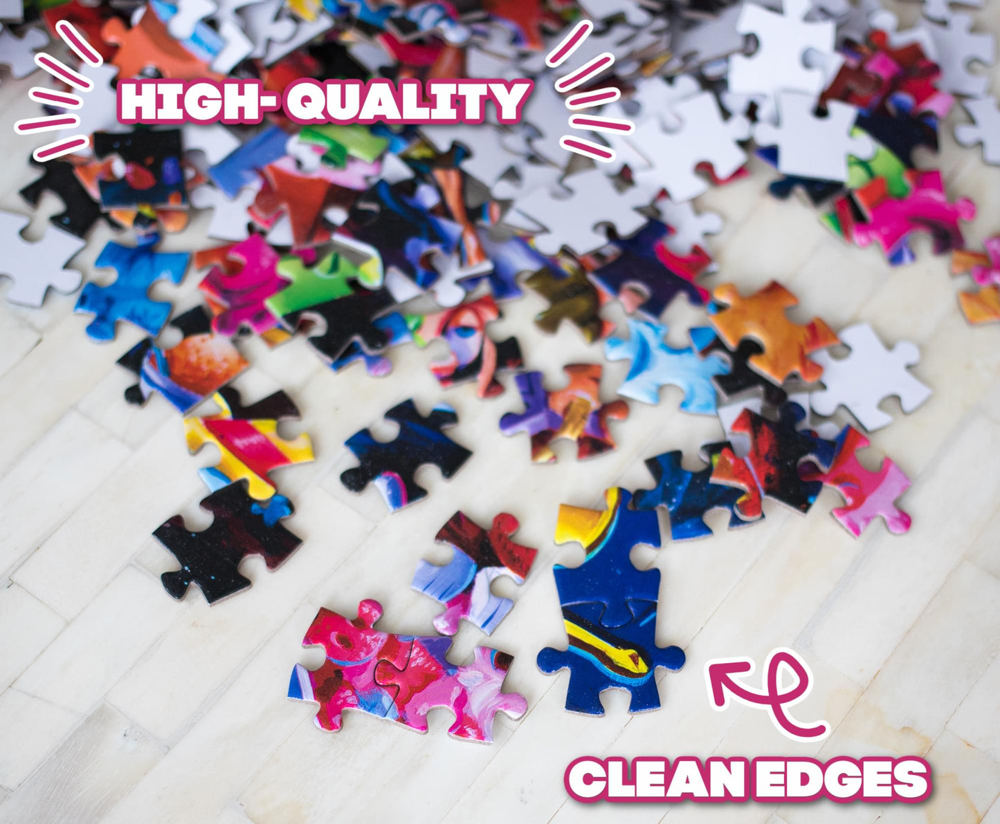 Cosmic Crunch Breakfast Cereal Puzzle By Joe Simko | 1000 Piece Jigsaw Puzzle