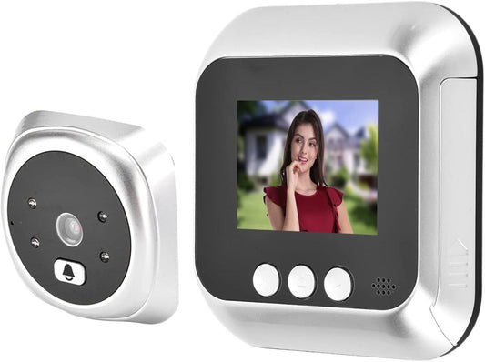 Video Door Peephole Viewer 2.8 Inch LCD Screen 135 Degree Digital Night Doorbell