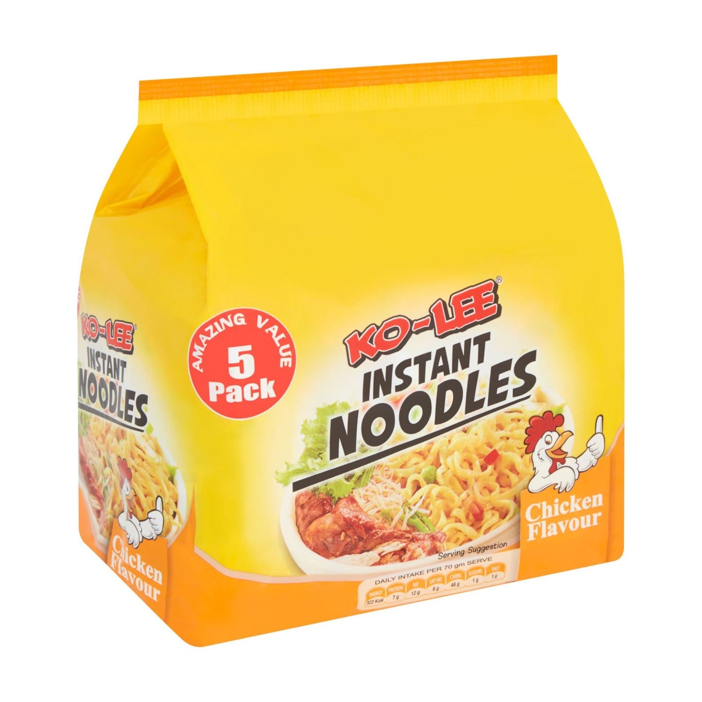 Ko-lee Noodles Chicken 5pk  70g