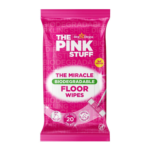 The Pink Stuff Floor Wipes 20's