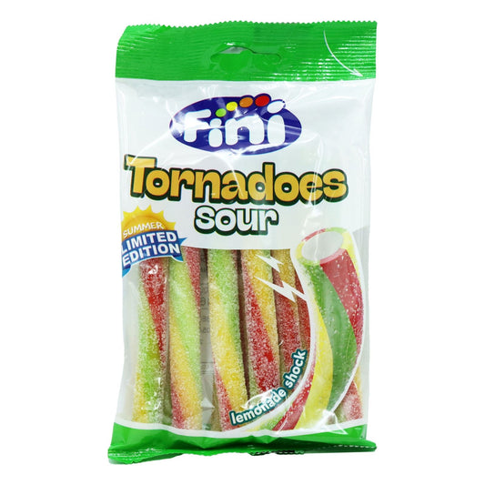 Fini Tornadoes Sour Lemonade 160g (Box of 20)