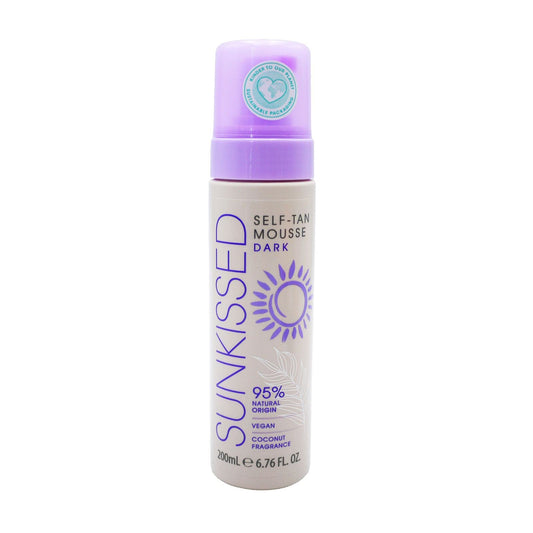 Sunkissed Mousse Self Tan Dark 200ml