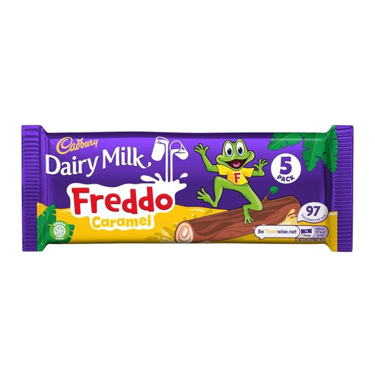 Cadbury Dairy Milk Freddo Caramel Chocolate Bar 5Pack