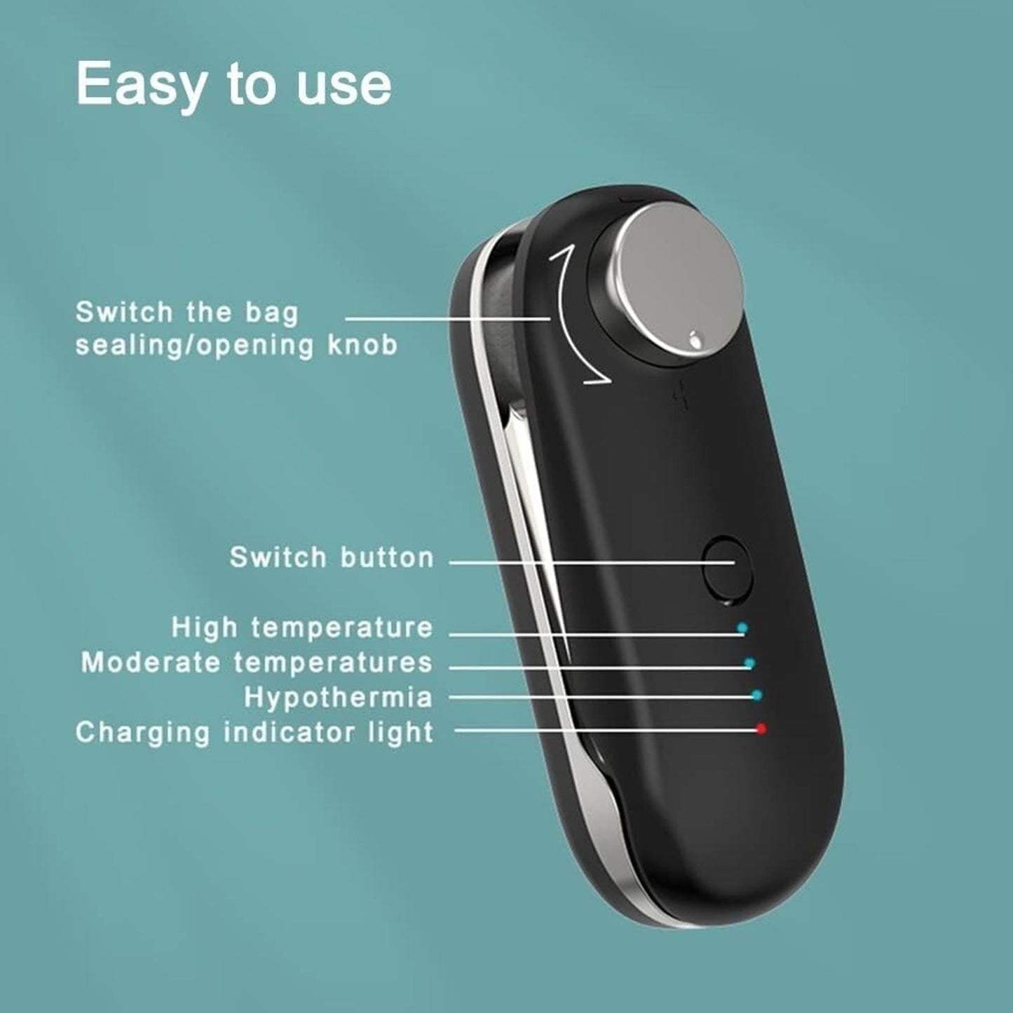 Mini Bag Sealer Cutter 2 In 1 Portable Sealing Machine Food Storage