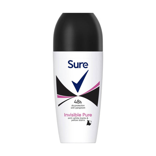 Sure Roll On Invisible Aqua Pure 50ml
