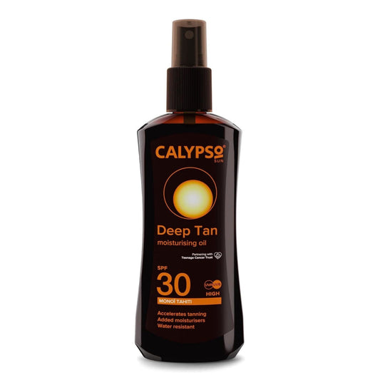Calypso Deep Tanning Monoi Tahiti Oil Spray with SPF30, 200ml