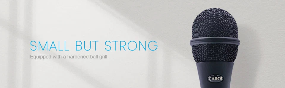 CAROL GS-57 Cardioid Dynamic Microphone Vocal Presentation & Home Studio, Stage